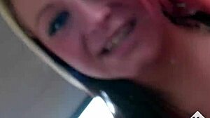 cheeky teen slut hikes her dress for bareback ride to pay driver