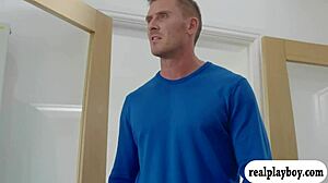 Gorgeous Brunette Ladies Suck Fuck Monster Cocks Threesome