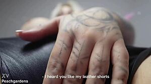 Blonde big tits milf smothers your face with pussy and ass in domination facesit