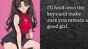 Rin Tohsaka Makes You Her Girlfriend! Femdom Joi Trains Cock Handling Chastity Sissification