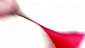 Thick curvy mature dawnskye1962 stretches sexy fat ass in red lace lingerie