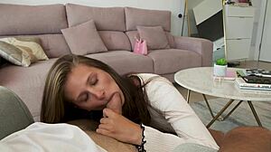 neighbor begs cash for car fix ends up riding cock creampie crazy!