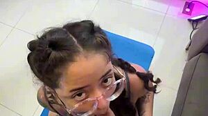 He pounds neighbor during intense workout sweat