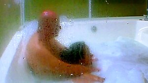 cum blasts into my jacuzzi tub with agarabas and olpr closeup tease
