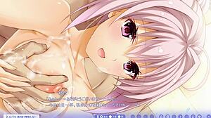 Bound big tits beauty dances in bondage as prisoner doll in backstage bdsm show