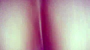 Sexy amateur Jamili gulps down Negao's massive rolona