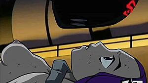 raven from teen titans takes hardcore anal cumshot pussy slam