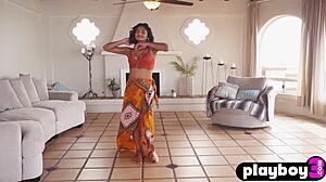 Angel Constance Exposes Perfect Small Tits and Naked Milf Curves