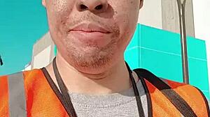 Relaxed ASMR walk outdoors during busy work shift