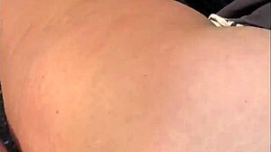 Bbw milf's outdoor doggystyle pounding contrasts her fat hairy pussy cravings