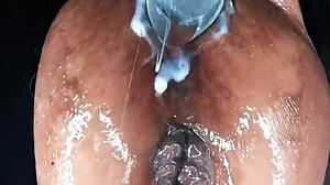 oh fuck my huge hairy milf cunt gets fisted destroyed squirting by dildo punishment