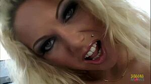 Ava Davine and Sexy Blonde Friend Pound Huge Tits in Rough Anal Group