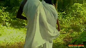 feels so wild fucking my naughty ex gf outdoors in bushes