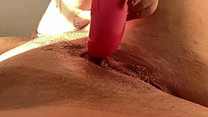 every time i'm bored i rub my pussy with vibrator till i cum