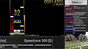 Osu Mania Jhlee0133 Speedcore 300 Dt 95 06 Asian Fingering Korean Masturbation Gameplay