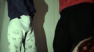 brunette stepsister masturbates skinny body orgasms watching me then seduces fuck