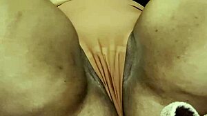 oh god, her juicy pussy squirts rivers soaking those panties she's dripping wet