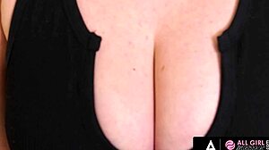 girl massage turns steamy as busty lauren phillips shares 69 fun