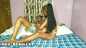 i adore this ebony teen's boobs sucking and pussy pounding treatment