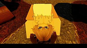 she takes it deep in her ass during roblox play