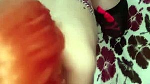 Encuentro vecina en lencería nueva y la cojo con creampie rico