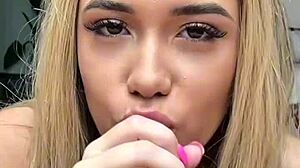 petite blonde teen screams pov missionary before facial cumshot