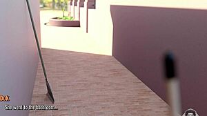 sexy brunette slut's big tits and ass milk monster cock