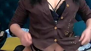 Too Many Clothes Hiding This Latina Milf's Big Tits Tonight