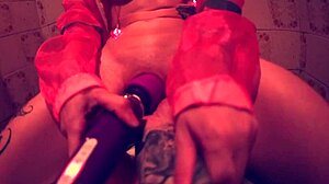 damn bia roman that buttplug makes your shaved ass cum outdoors hot