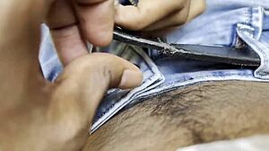 indian village schoolgirl bends for forest cock pounding