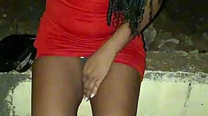 Brazilian Hottie Drops Panties After Street Fight for Wild Public Assfucking