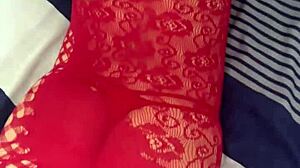 ever spied on your stepsister like this playing sexy games on her cell phone camera?