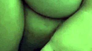 chubby housewife squirts wet pussy cum on dildo in homemade bedroom solo