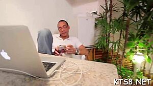 Ladyboy's Tight Ass Begs for First Cock Pound?