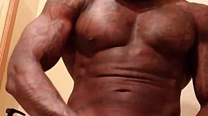 Hallelujah Johnson craves massive BBC worship ecstasy