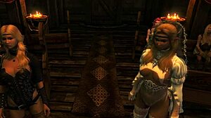 Ever watched Meralin and Eralin bend over in Skyrim?