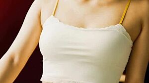 Blindfolded Cute Asian Lingerie Girls Get Intense Massage