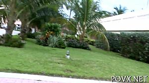 Can this adorable bitch handle my wild hardcore pounding in POV?