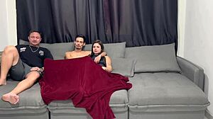 boyfriend's uncle left and we eased our urges