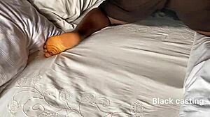 That ebony babe's fat ass rides massive bbc