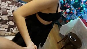 Nerdy College Virgin Pounds Cute Petite Classmate Doggystyle Missionary