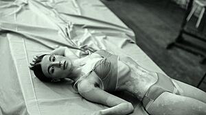 hands free orgasm hits hard with her sexy moans and binaural beats