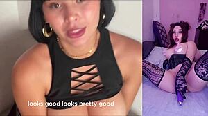 HORNY BIG TITS LATINA MASTURBATES IN POV UNTIL CREAMPIE ORGASM DURING HARD WORK INTERVIEW!