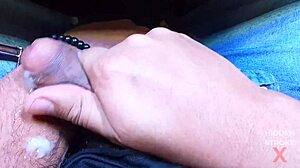 Teacher's Hard Cock Explodes Cumshot In Classroom On Desk