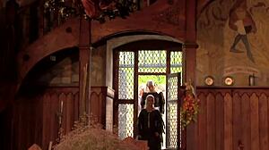 caylian curtis shares intimate lesbian play and pussy touch with divinity love outdoors