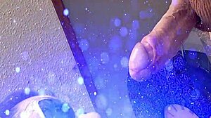 Sensual Deep Throat Swallows Huge Uncut Cock Cum