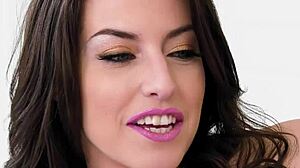 I watched horny mother-in-law fuck stepdaughter Spencer Bradley's tight pussy