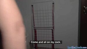 tricked amateur throatfucked outdoors by agent pov