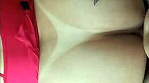 garota bunduda bends over fat ass shaking for her brazilian lover's deep thrusts