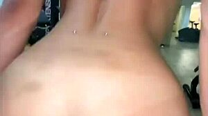 training turns dirty—wanna cum in her mouth after hard gym fuck?